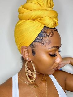 African Hair Wrap, Curly Ponytail, Hair Solutions, Hair Laid