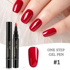 3 in 1 Step Nail Polish Pen 5ml Nail Gel Painting Varnish Pen Nail Varnish Nail Tool Without And Top Coat Description: Size: 5 mL.  Color: Multicolor. Nail Polish Pens, Nail Pen, Nail Prep, Nagel Tips, Gel Nail Kit, Nail Polish Kits, Shiny Nails, Gel Lacquer, Womens Nails