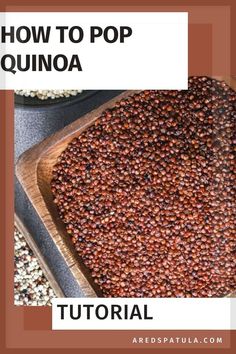 Master the art of making popped quinoa with this easy guide. This healthy recipe shows you how to pop quinoa in just a few minutes, creating a versatile, crunchy grain perfect for salads, yogurt, or as a topping for smoothie bowls. A great way to add a nutritious boost to your meals! Ancient Grains, Smoothie Bowls