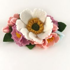 Adorable, beautiful felt flower headband is perfect for birthdays, holidays, weddings, flower girls and every day adventure. Flowers are attached to a soft nylon elastic band that is one size fits all from newborn to adults. Every headband is handmade by me with love and attention to details. Please message me if you have any question. Your single flower headband will ship in 1-2 business day unless combined with an item with longer turnaround time.  Items may contain small parts, so please use adult supervision at all time. Due to different computer monitor setting and lighting used colors may vary slightly. White Flower-shaped Hair Accessories With Matching Headband, White Floral Hair Accessories With Matching Headband, Cute White Hair Accessories With Handmade Flowers, Adjustable Flower Headband For Garden Party, Adjustable Floral Headband For Garden Party, Adjustable Matching Headband For Garden Party, Cute Adjustable Flower Headband, Cute White Flower Hair Accessories, Cute Flower Headband For Spring