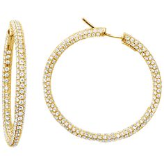 Garavelli 18 Karat Yellow Gold Diamond Eternity Hoop Earrings The traditional and classic pavé diamond hoops. Where you don't see that diamonds. Internal diameter mm 38 18KT GOLD gr: 21.50 WHITE DIAMONDS ct : 9.77 it is possible to order it in white gold as well with white diamonds. Gold Diamond Hoop Earrings, Italian Jewelry, Diamond Hoop Earrings, Diamond Eternity, Jewelry Earrings Hoops, Gold Hoop, Elegant Jewelry, White Diamonds, Gold Hoop Earrings