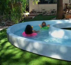 Diy Lazy River, Backyard Hot Tub Ideas, Diy Pools, Backyard Hot Tub, Backyard Lazy River, Hot Tub Ideas, River Pool, Lazy River Pool, Diy Water Feature