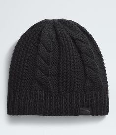 Classic cabling and a soft fleece lining bring warmth and texture to the Women’s Oh Mega Lined Beanie—the perfect combo for cold-weather comfort. Women's Women's [North Face, Northface, thenorthface, the northface, TNF, tnf] Travel Capsule, Hat Women, North Face Women, Cold Weather, North Face, The North Face, Texture