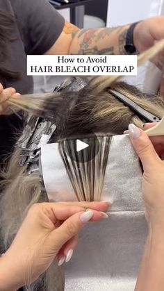 Hair Bleach, Easy Hair, Bleached Hair, Blonde Highlights, Damaged Hair, Hair Hacks, Easy Hairstyles, Hair Stylist, Bleach