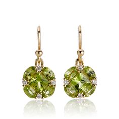 Peridot & Diamond Quadrille Drop Earrings – Gump's Big Stud Earrings, Extraordinary Jewelry, Pink Pearl Necklace, Peridot Jewelry, Peridot Earrings, Book Jewelry, Blue Topaz Earrings, Jewelry Essentials, Signature Jewelry