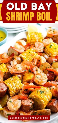 shrimp boil with corn on the cob