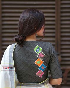 Black Blouse Design, Black Blouse Designs, Cotton Saree Blouse Designs, Sari Blouse Designs, Elegant Blouse Designs