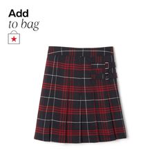 in stock Skirts For Kids, Suit Fabric, Plaid Skirt, Knit Shorts, Plaid Skirts, Navy Color, Toddler Girls, Online Purchase, Simple Style