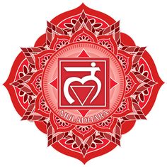 Muladhara Chakra, Chakra Symbols, Chakra Art, Chakra Racine, Chakra System, Chakra Yoga, Seven Chakras, Les Chakras