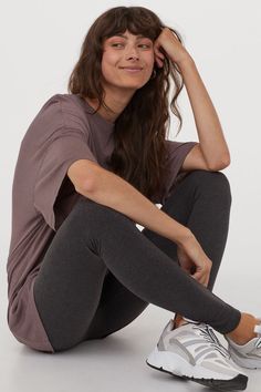 Five Ways to Wear Leggings...in a Totally Elegant Way - Bridgette Raes Style Group Black Cotton Leggings, Organic Cotton Leggings, Long Leggings, Cotton Leggings, Leggings Fashion