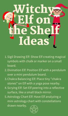 an advertisement for the elf on the shelf