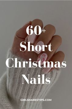 Unleash your creativity this winter with 60+ short Christmas nails featuring easy-to-follow designs! Explore simple styles in red acrylic paired with vibrant greens or soft pinks. Choose between classy square shapes adorned with glittery dots or stylish almond forms showcasing chrome finishes. With options like blue and white patterns or festive black accents complete with bows and candy cane motifs, you’ll find the perfect nail art for holiday parties or casual gatherings at home! Tiny Nail Art Designs, Cute Simple Nails For Christmas, Short Nails Squoval Simple, Christmas Nails Regular Polish, Classy Christmas Nails Acrylic Short, Plain Christmas Nails Short, Christmas Nail Design Short Nails, Snowflake Nail Design Short Nails, Xmas Nails Short Square