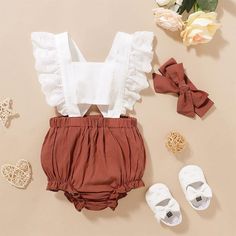 Newborn Coming Home Outfit, Chic Baby, Baby Clothes Patterns, Girls Fall Outfits, Newborn Romper