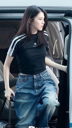 Han So Hee, So Hee, Septième Art, Fire Fits, Easy Trendy Outfits, Fashion People, Girl Crushes, Airport Style, Airport Outfit