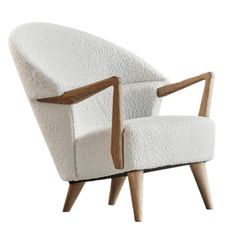 The UnFluffy Lounge Chair from Eikund of Norway. Scandi Chair, Wallpaper Fireplace, Bed Stool, Art Industry, Stained Oak, Dresser Storage, Clothes Stand, Work Chair, Bookcase Sideboard