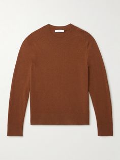 DESIGNED BY MR PORTER. Though it's worth investing in hero pieces, it's really the staples that are the unsung heroes of a good wardrobe. Mr P.'s crew-neck sweater is knitted from pure wool, which is chosen for its natural warmth and soft feel. Mr P, Sweater For Men, Notes Design, Mr Porter, Wool Sweater, Wool Sweaters, Crew Neck Sweater, Neck Sweater, Fashion News