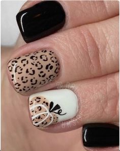 Fall Leopard Pumpkin Nails, Pumpkin And Leopard Nails, How To Do Halloween Nails, Leopard Print Pumpkin Nails, Nail Art Designs Leopard Print, Dip Nail Ideas For Fall, September Nail Designs 2024, Yellowstone Nails Design, Cheetah Print Fall Nails