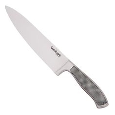 a large white knife on a white background