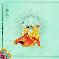 Garba Navratri, Wedding Illustration Card, Indian Wedding Invitation Card Design, Navratri Collection, Money Wallpaper Iphone, Beautiful Summer Wallpaper, Easy Love Drawings