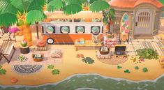 an animal crossing game is shown in this screenshot