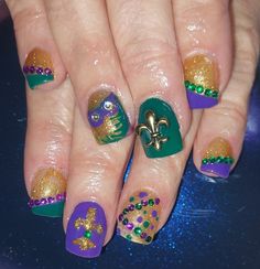 My Favorite Color, My Passion, My Business, Mardi Gras, Favorite Color, My Favorite, Nail Designs, Glitter