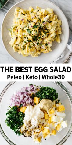 the best egg salad pale, keto and whole 30