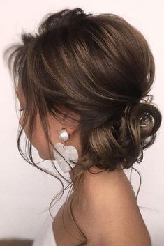 30 Awesome Wedding Bun Hairstyles ❤ wedding bun hairstyles low updo with curls on black hair olesya_zemskova #weddingforward #wedding #bride #weddinghairstyles #weddingbunhairstyles Bun Hairstyles Low, Bun Hairstyles Wedding, Updo With Curls, Wedding Bun, Curled Updo, Low Updo, Wedding Bun Hairstyles, Hairdo Wedding, Hair Flow