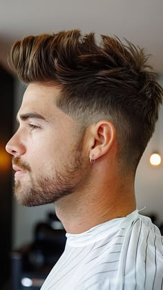 2024’s Best 27 Low Taper Fade Haircuts for Men: Discover Trendy Cuts for the New Year Taper Haircut, Crew Cut Fade, Mens Messy Hairstyles, Low Taper Fade Haircut, Long Hair Images, Mens Haircuts Short Hair, Low Fade Haircut, Beard Styles Short