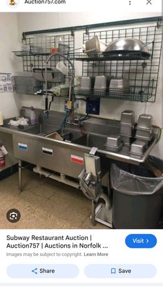 an image of a restaurant kitchen setting on facebook