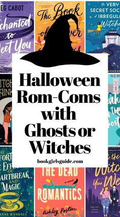 halloween book covers with the words, halloween room - coms with ghosts or witches