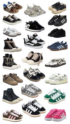 Types Of Shoes, Converse, White, Black