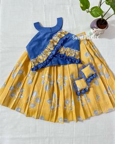 Dresses Indian Style, Baby Girls Dresses, Kids Wear Girls