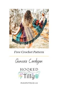 the free crochet pattern for a women's cardigan hooked tilly