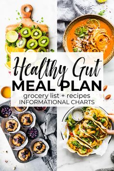 Free Healthy Meal Plans, Gut Healthy Foods, Low Fodmap Foods, Eat Natural, Fodmap Foods, Healthy Meal Plan