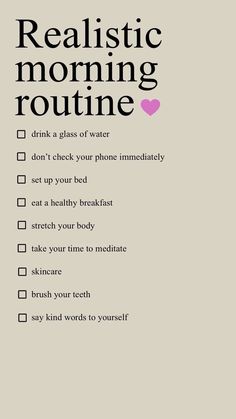 Infj Morning Routine, Simple Morning Routine, Daily Routine Schedule, Morning Routine School, Mom Routine, Morning Routine Checklist, Skincare Habits, Skincare Brush, How To Stop Snoring