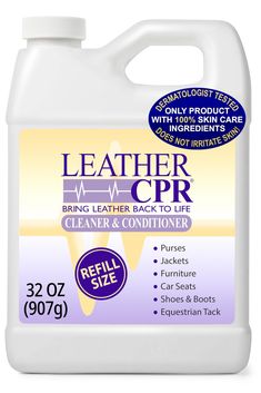 a gallon of leather crr cleaner and conditioner