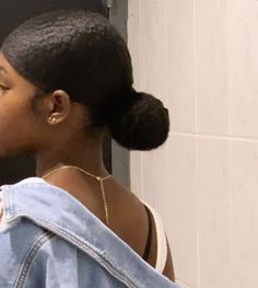 Slick 4c Bun, 4c Slick Back Ponytail, Slick Back 4c Hair, Slick Back Bun Natural Hair 4c, Slick Back Bun Natural Hair, Updo Cabello Natural, 4c Natural Hairstyles Short, Slick Ponytail, Natural Hair Bun Styles