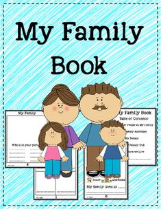 a family book with the title, my family book