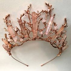 Twig Crown, Dark Wardrobe, Fantasy Crown, Gold Roses, Beautiful Tiaras, Hair Wreaths, Headband Jewelry, Crown Tiara, Chique Outfits