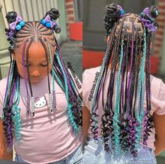 Hairstyles With Yarn, Little Black Girls Hairstyles, Short Curly Bobs, Girls Braided Hairstyles, Styles For Curly Hair, Curly Bobs, Toddler Braided Hairstyles, Daughter Hairstyles, Lemonade Braids Hairstyles