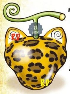 a yellow and black leopard print piggy bank