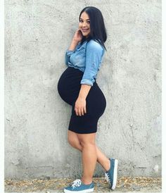 follow @badgalronnie Prego Outfits, Casual Maternity Outfits, Baby Bump Style, A Pregnant Woman, Preggo Fashion, Pretty Pregnant, Cute Maternity Outfits, Stylish Maternity Outfits, Pregnancy Looks