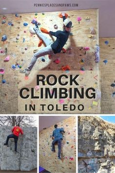 rock climbing in toledo is one of the best things to do with kids