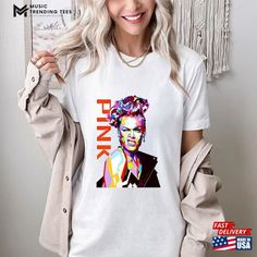 P!Nk Pink Singer Summer Carnival 2024 Tour Sweatshirt Fan Lovers Shirt Music Hoodie Check more at https://musictrendingtees.com/product/p-nk-pink-singer-summer-carnival-2024-tour-sweatshirt-fan-lovers-shirt-music-hoodie-2/ Pink Fan, Summer Carnival, Pink Singer, Iconic Album Covers, Shirt Designs For Men, Pink Sweatshirt, Quality T Shirts, Stylish Shirts, Perfect Shirt