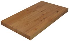 a wooden cutting board on a white background