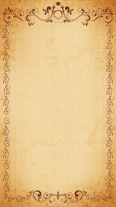 an old fashioned frame with swirls and scrolls on the edges, in sepia