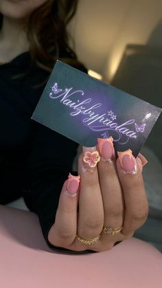 Duck Nails, Cute Acrylic Nail Designs, Dope Nail Designs, Acrylic Nails Coffin, Bling Acrylic Nails