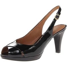 New In Box! Clarks Women’s Wessex Bria, Black Patent Leather Platform, Slingback, Peep-Toe Pump. Artisan Collection. Size 9m. Heel Is Approximately 3.75 Inches. Comes From A Smoke-Free & Pet-Free Home. Thanks For Looking! Questions? Leave A Comment Below! Elegant Black Slingback Sandals For Night Out, Black Form-fitting Open Toe Slingback Sandals, Fitted Black Slingback Sandals, Fitted Black Slingback Sandals For Evening, Fitted Black Slingback Sandals With Heel Strap, Elegant Black Fitted Slingback Sandals, Elegant Fitted Black Slingback Sandals, Classic Black Slingback Pumps, Ladies Heels