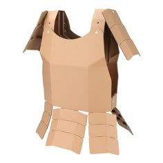 an origami horse is made out of cardboard and has no harnesses on it