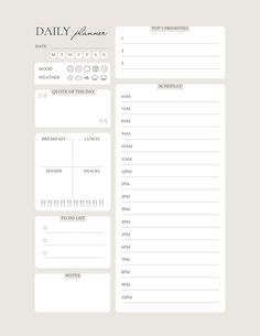 Daily Planner digitalplanner #businessplanner. Daily Planner Aesthetic, Daily Journal Layout, Planer Design, Aesthetic Schedule, Planning Aesthetic, Daily Planner Diy, Best Daily Planner, Cute Daily Planner